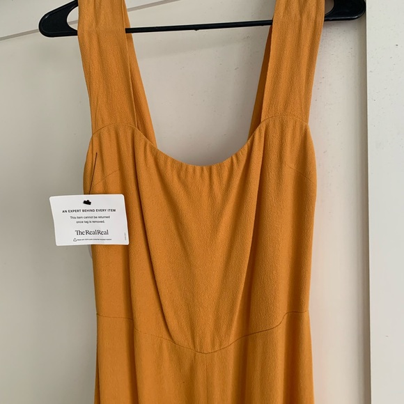 Reformation Graciella split-front crepe midi dress - Picture 6 of 13